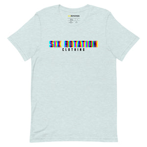 Six Rotation Glyph Short-Sleeve Unisex T-Shirt