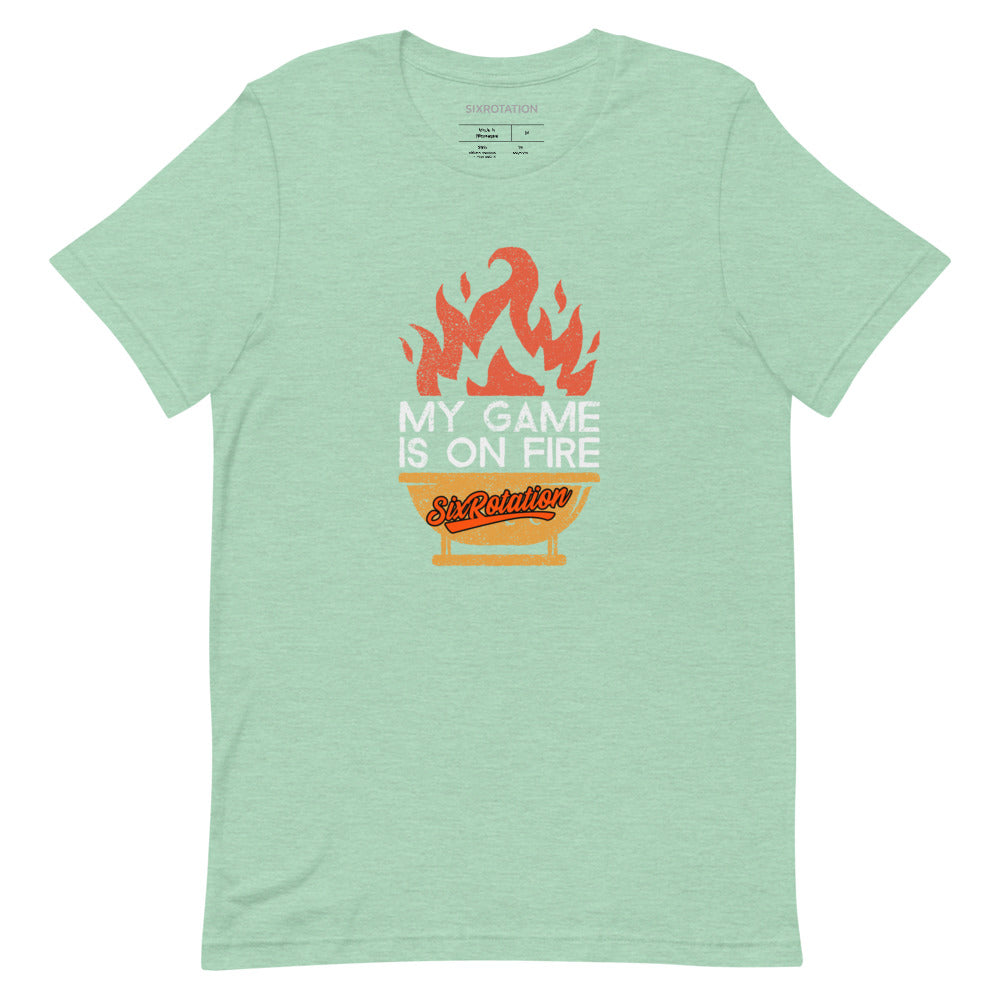 Six Rotation Fire Short-Sleeve Unisex T-Shirt