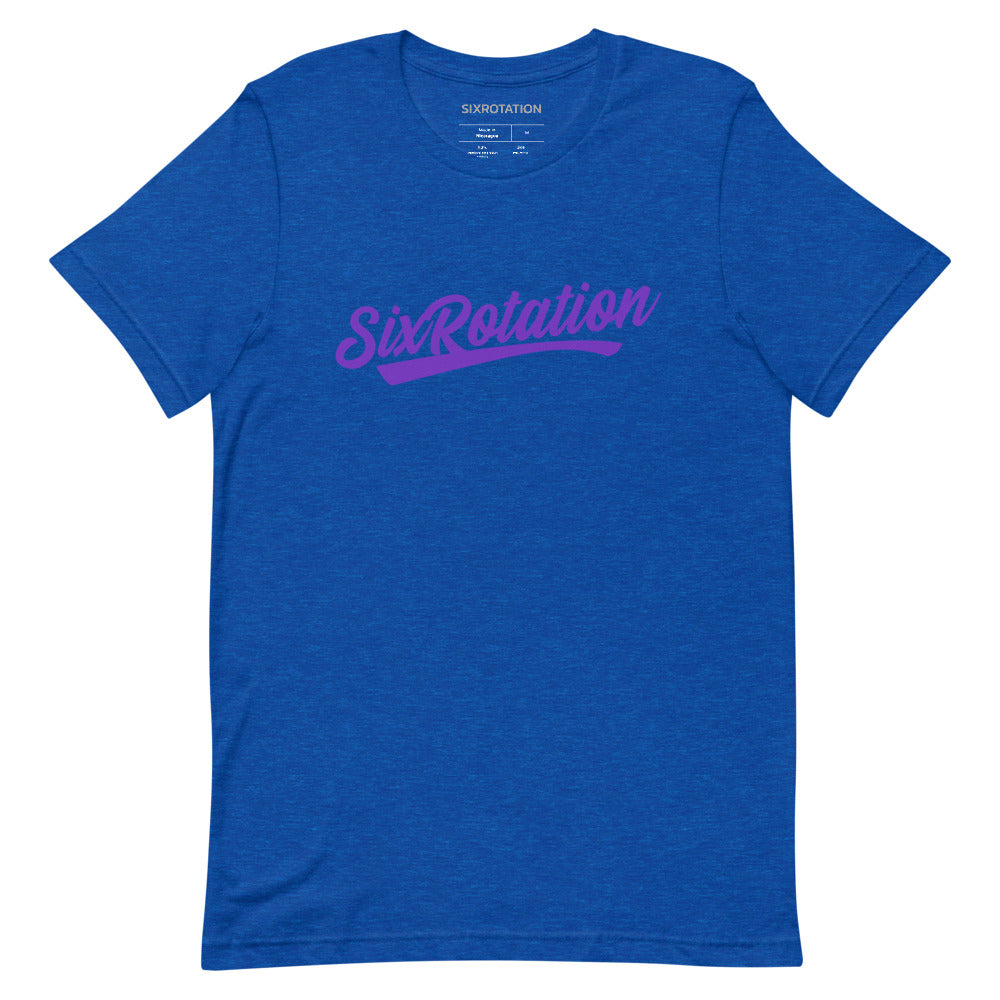 Six Rotation Script Short-Sleeve Unisex T-Shirt