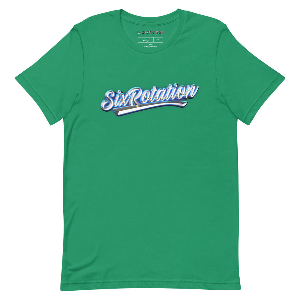 Six Rotation Script Short-Sleeve Unisex T-Shirt