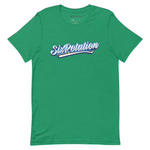 Six Rotation Script Short-Sleeve Unisex T-Shirt