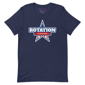 Six Rotation Star Short-Sleeve Unisex T-Shirt