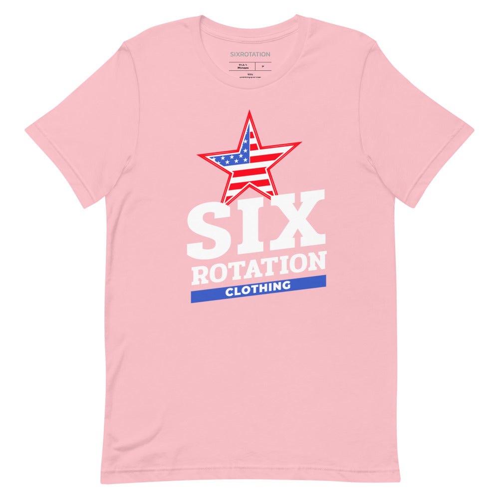 Six Rotation Patriot Short-Sleeve Unisex T-Shirt