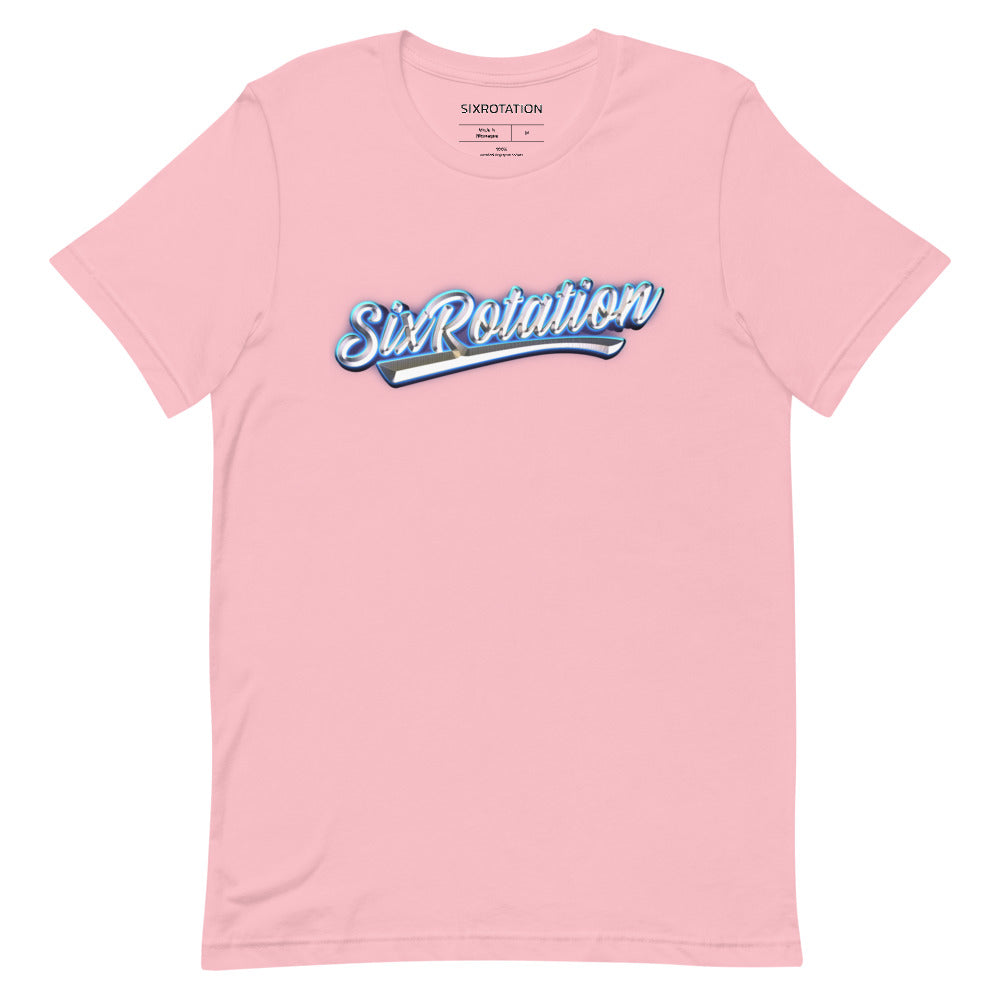 Six Rotation Script Short-Sleeve Unisex T-Shirt