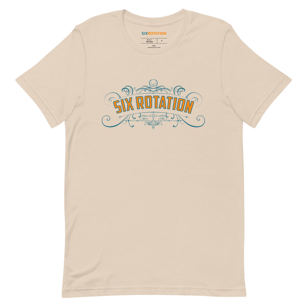 Six Rotation Cantaloupe Short-Sleeve Unisex T-Shirt