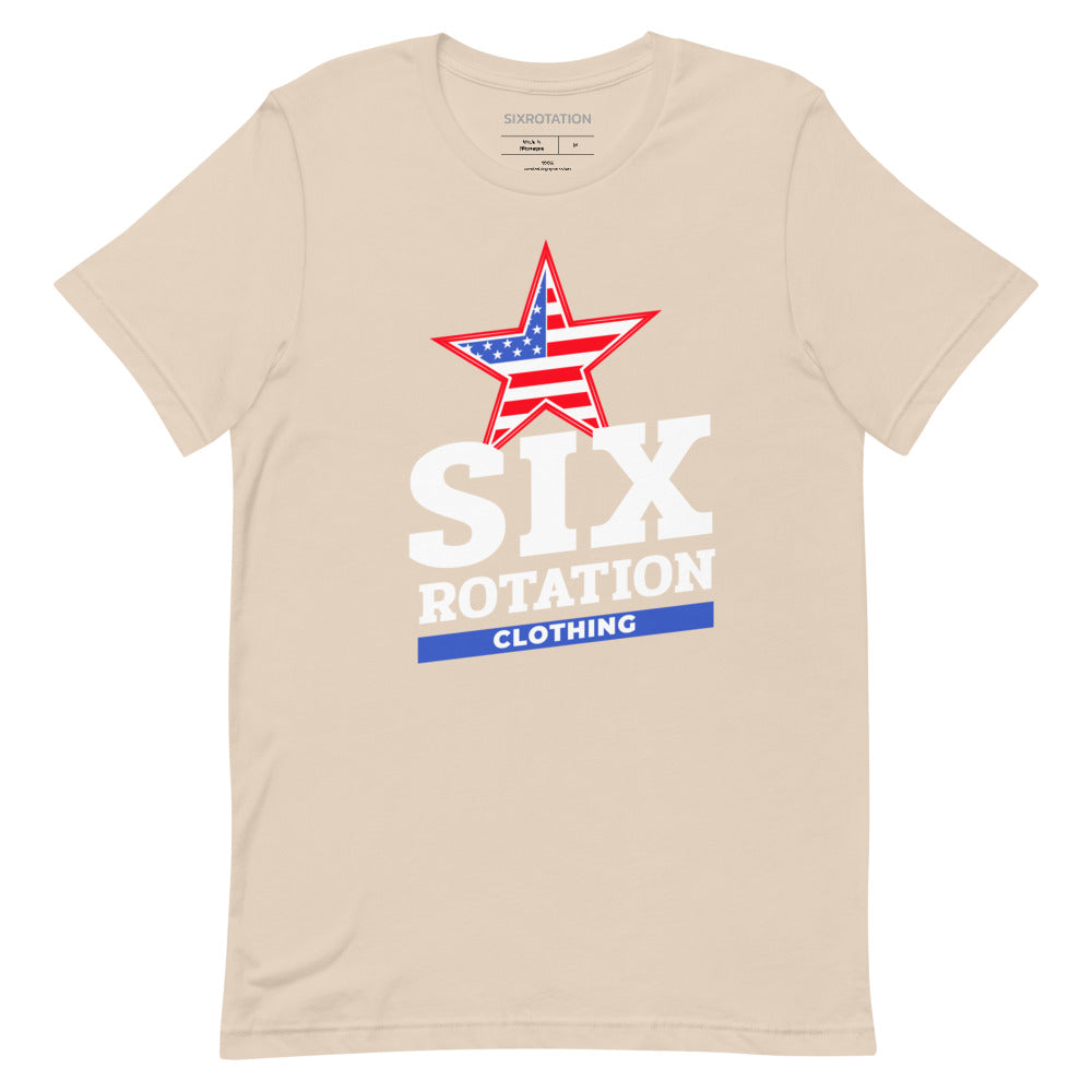 Six Rotation Patriot Short-Sleeve Unisex T-Shirt