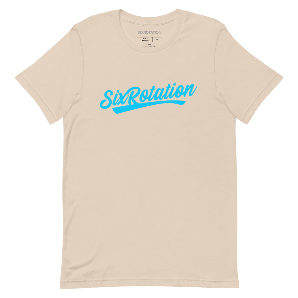 Six Rotation Script Short-Sleeve Unisex T-Shirt