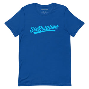 Six Rotation Script Short-Sleeve Unisex T-Shirt