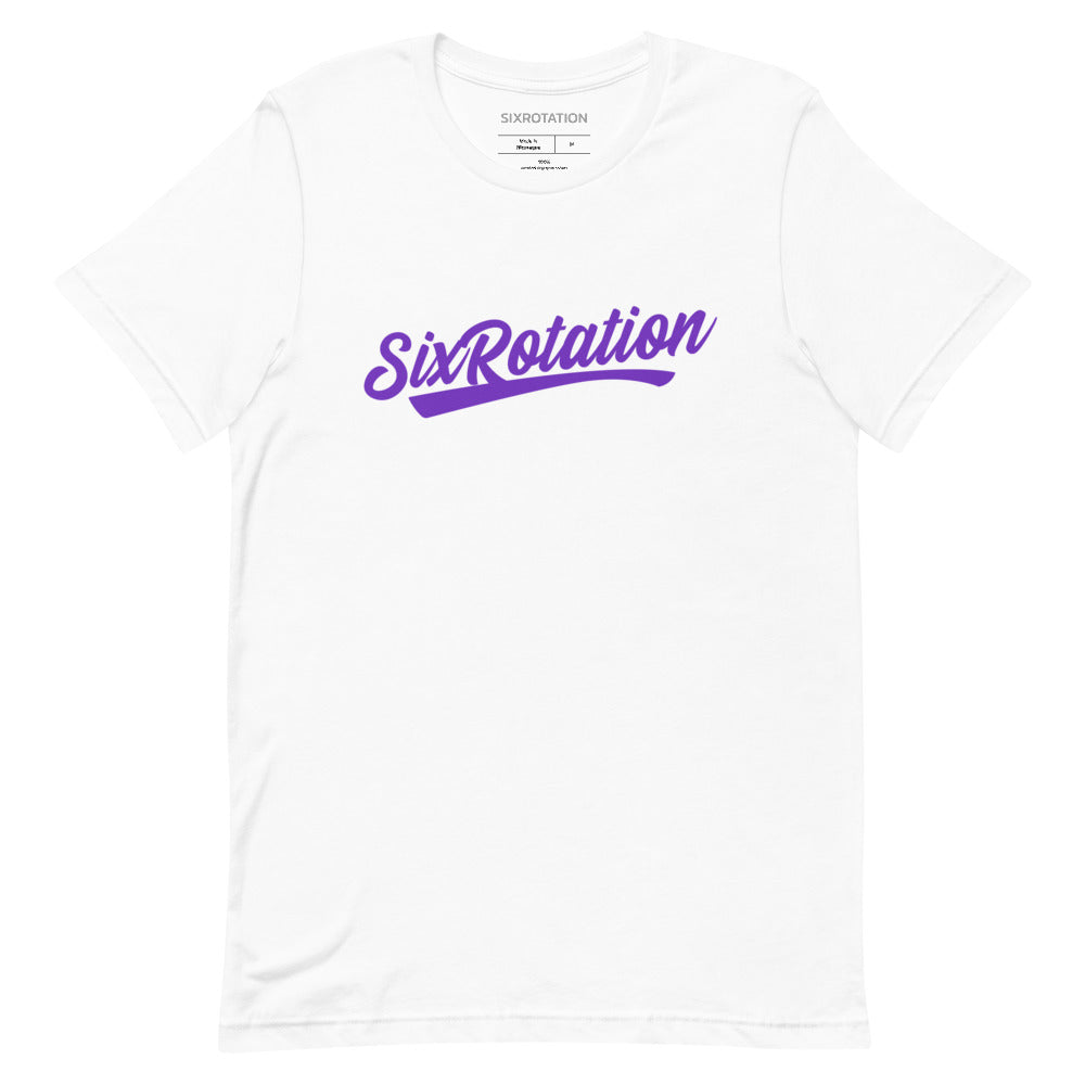 Six Rotation Script Short-Sleeve Unisex T-Shirt