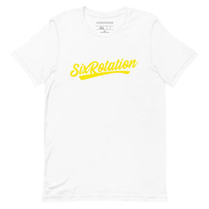 Six Rotation Script Short-Sleeve Unisex T-Shirt