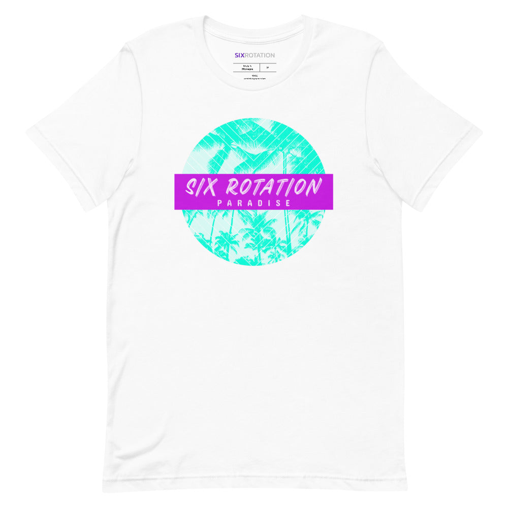 Six Rotation Paradise Short-Sleeve Unisex T-Shirt