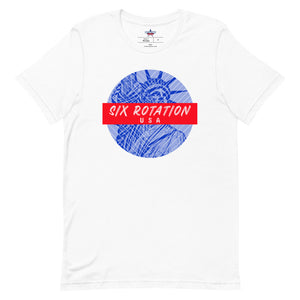 Six Rotation Liberty Short-Sleeve Unisex T-Shirt