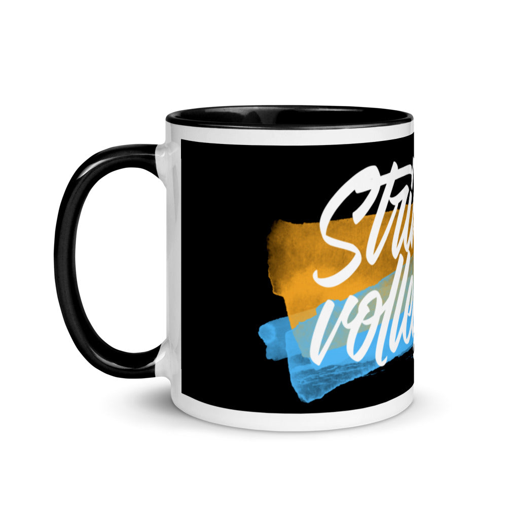Strikers Classic Watercolor Mug with Color Inside