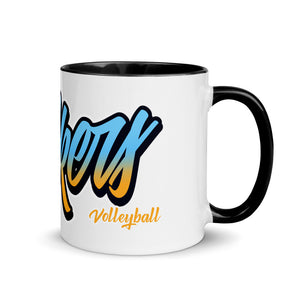 Strikers Classic Script Mug with Color Inside