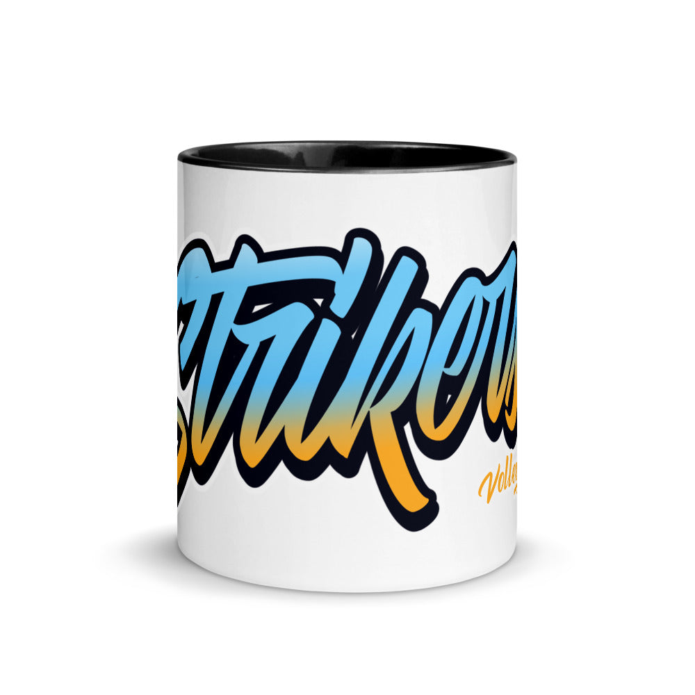 Strikers Classic Script Mug with Color Inside