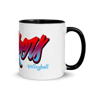 Strikers Script Mug with Color Inside