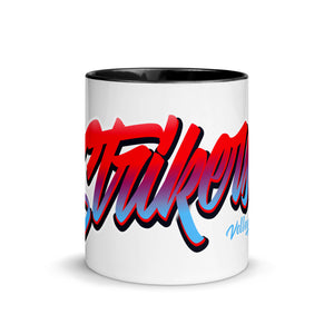 Strikers Script Mug with Color Inside
