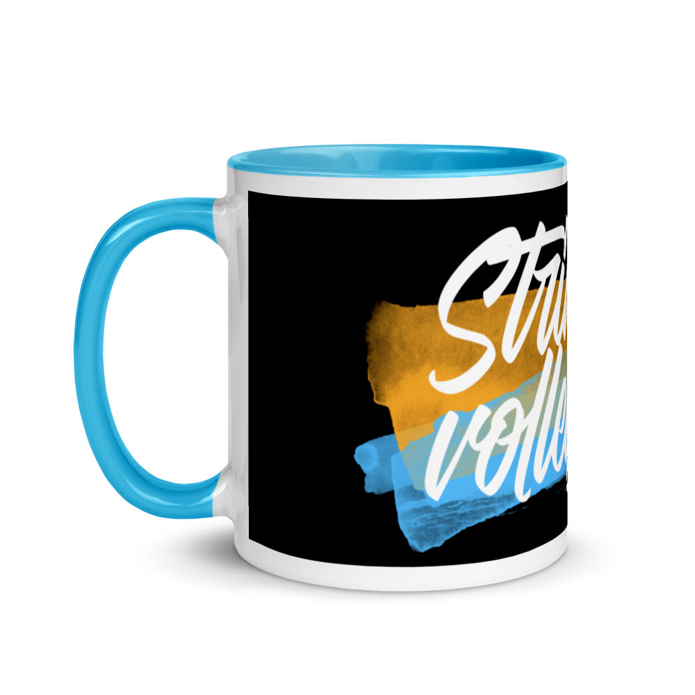 Strikers Classic Watercolor Mug with Color Inside