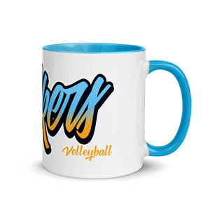 Strikers Classic Script Mug with Color Inside