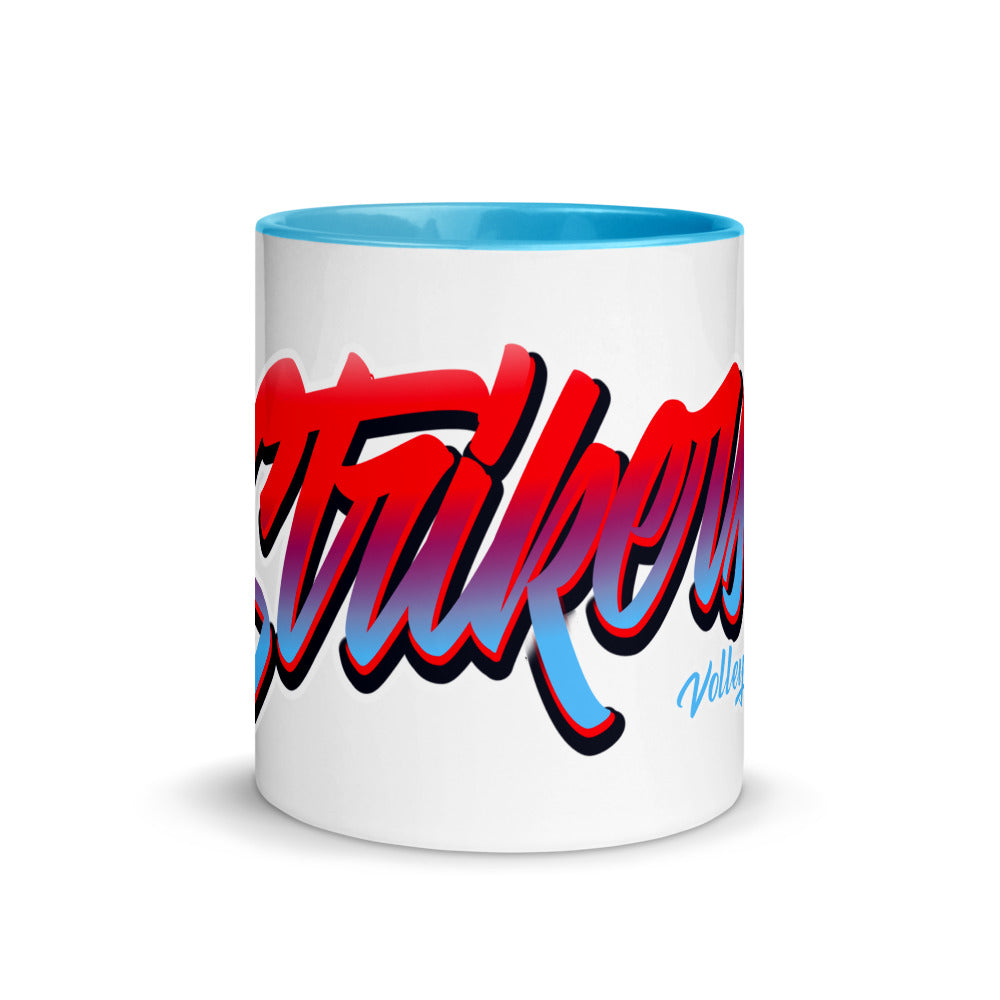 Strikers Script Mug with Color Inside