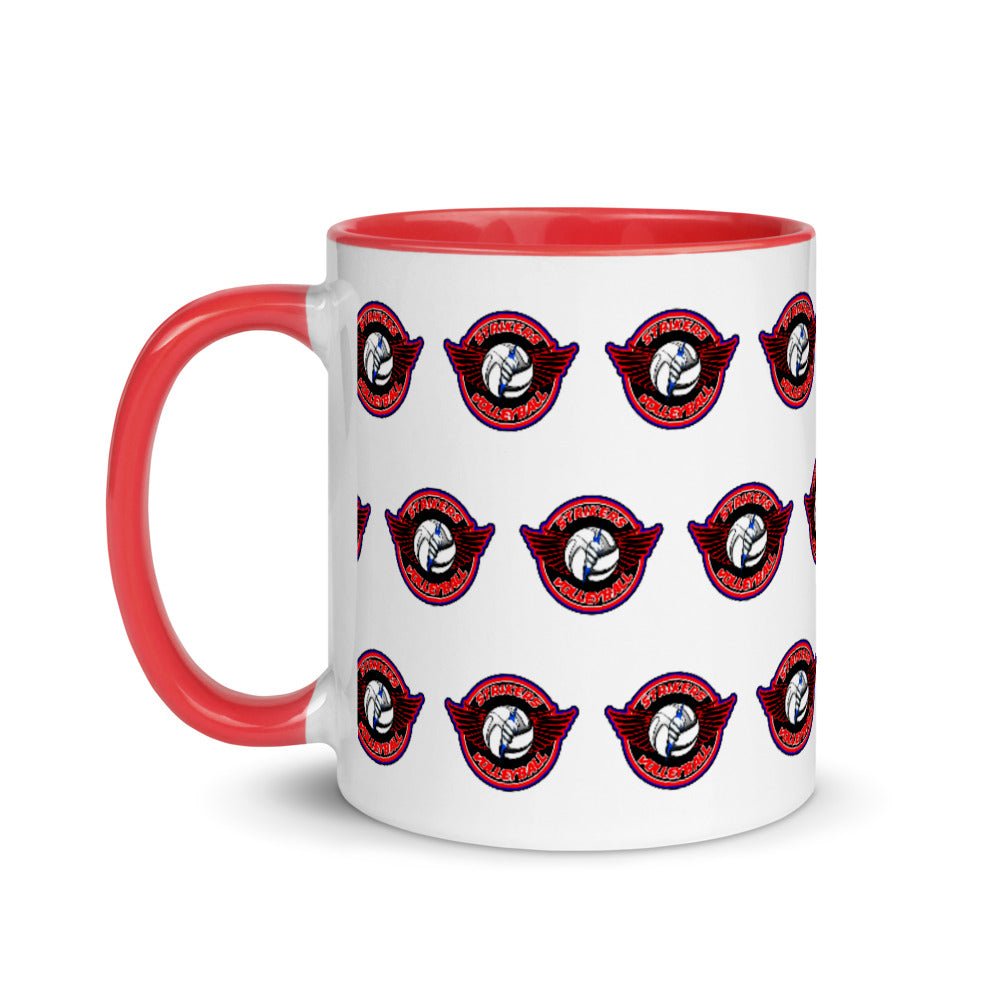 Strikers Logo Repeater Mug with Color Inside