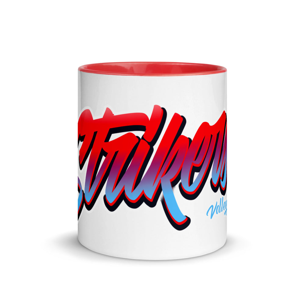 Strikers Script Mug with Color Inside