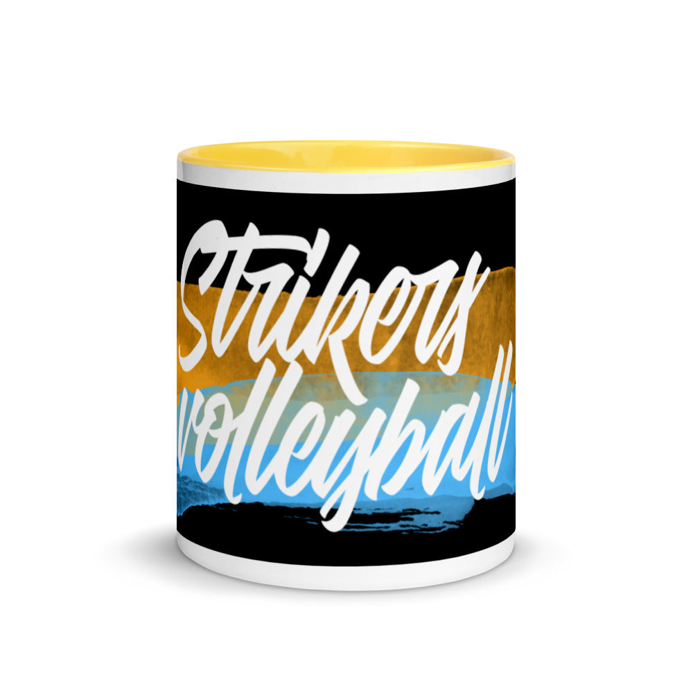 Strikers Classic Watercolor Mug with Color Inside