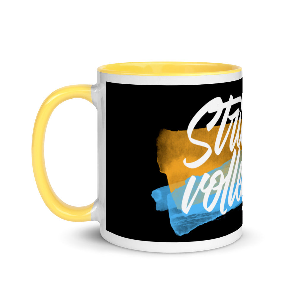 Strikers Classic Watercolor Mug with Color Inside