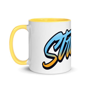 Strikers Classic Script Mug with Color Inside