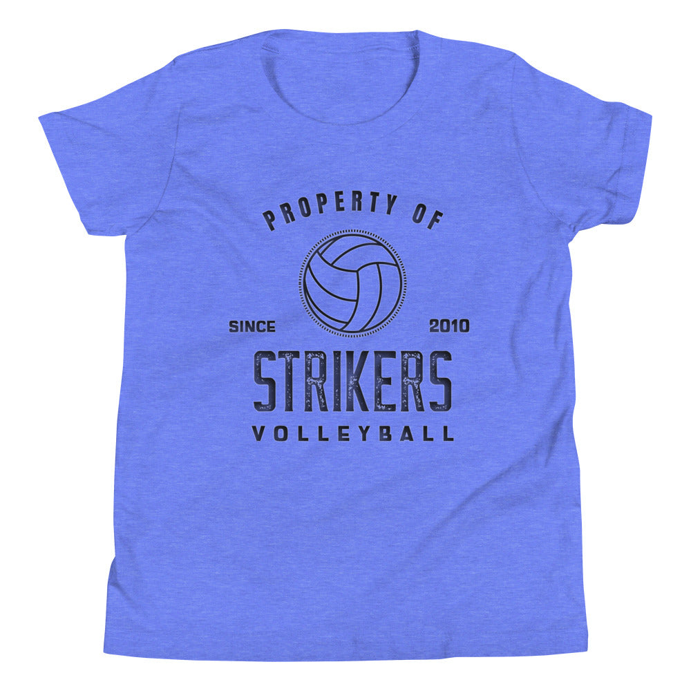 Strikers Engraved Property Youth Short Sleeve T-Shirt