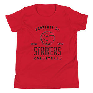 Strikers Engraved Property Youth Short Sleeve T-Shirt