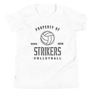 Strikers Engraved Property Youth Short Sleeve T-Shirt